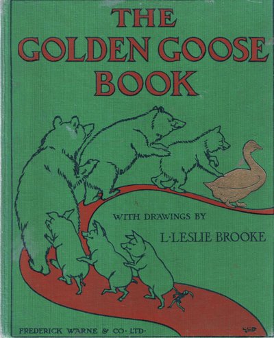 Titelseite: Das Goldene Gänsebuch von Leonard Leslie Brooke